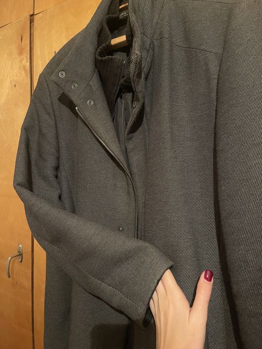Пальто утепленное мужское zara XL 52 54