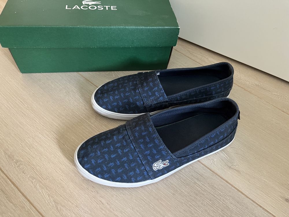 Слипоны эспадрильи Lacoste