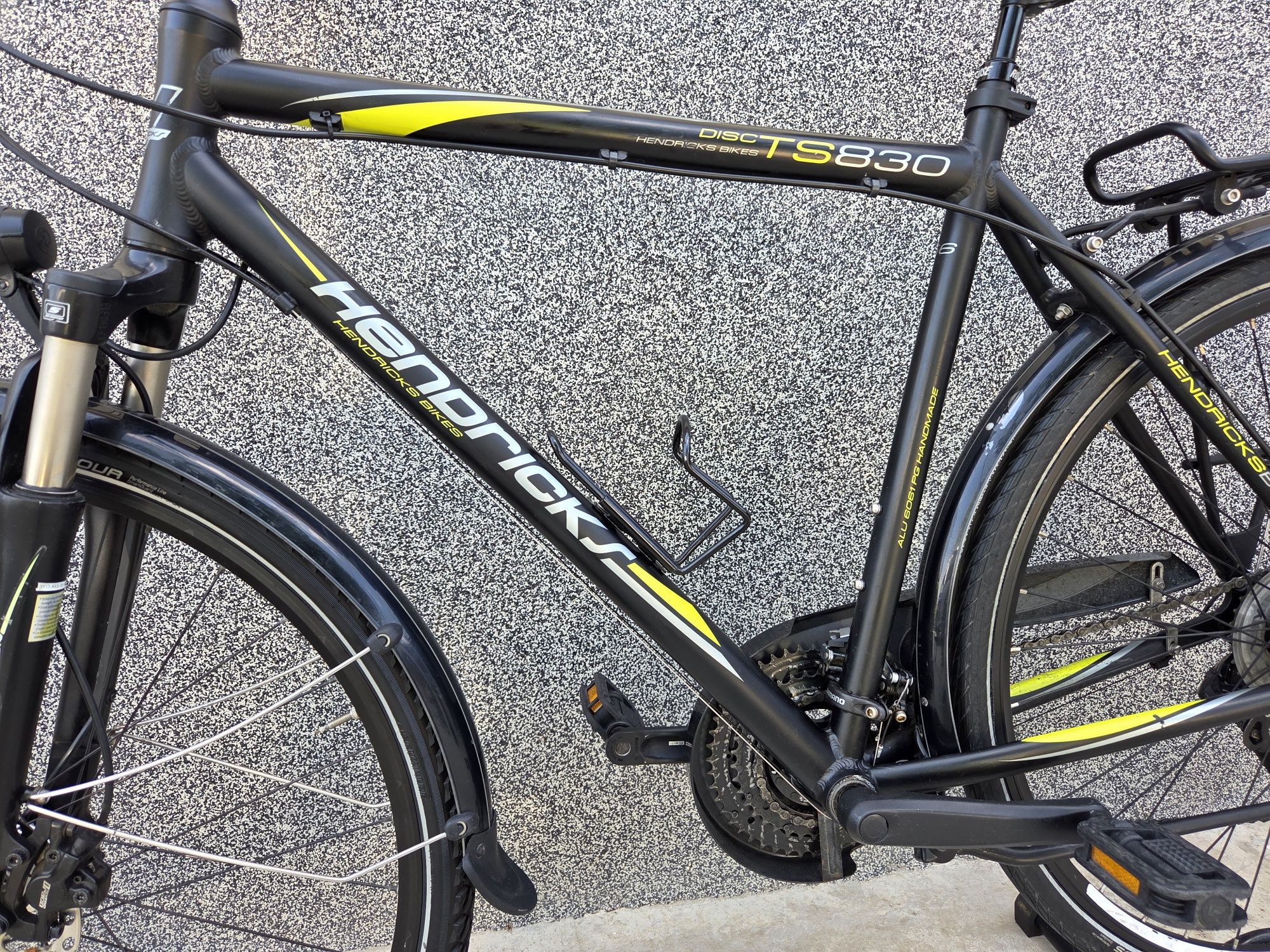 Немски алуминиев велосипед Hendricks 28" | Shimano Deore | ТОП!