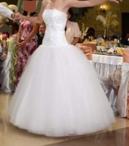 Rochie de mireasa, marimea S, stil printesa, A-line