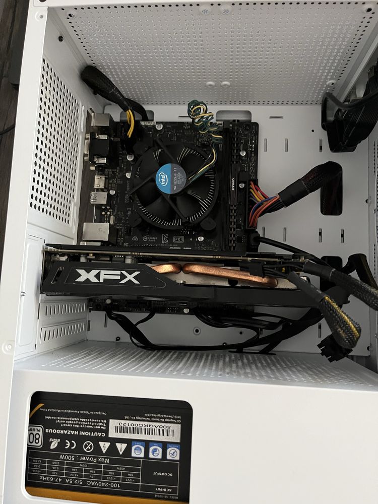 Desktop PC Gaming i5 9400f 16GB RAM RX470 8GB SSD 120GB + HDD 500GB
