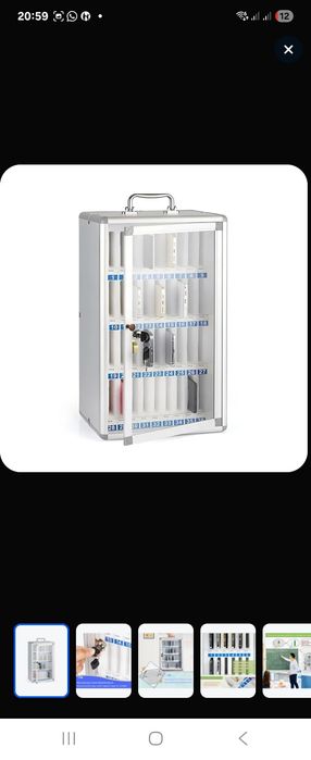 Сейф шкаф для телефонов в школу