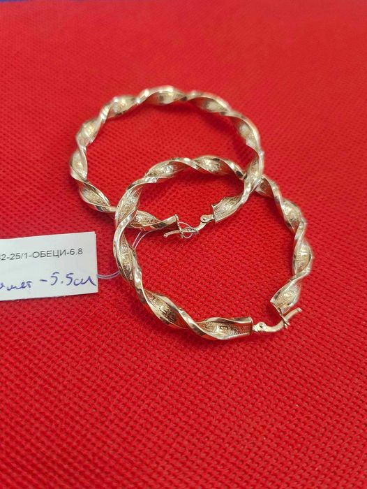 Златни обеци Обеци 6.88гр
14к