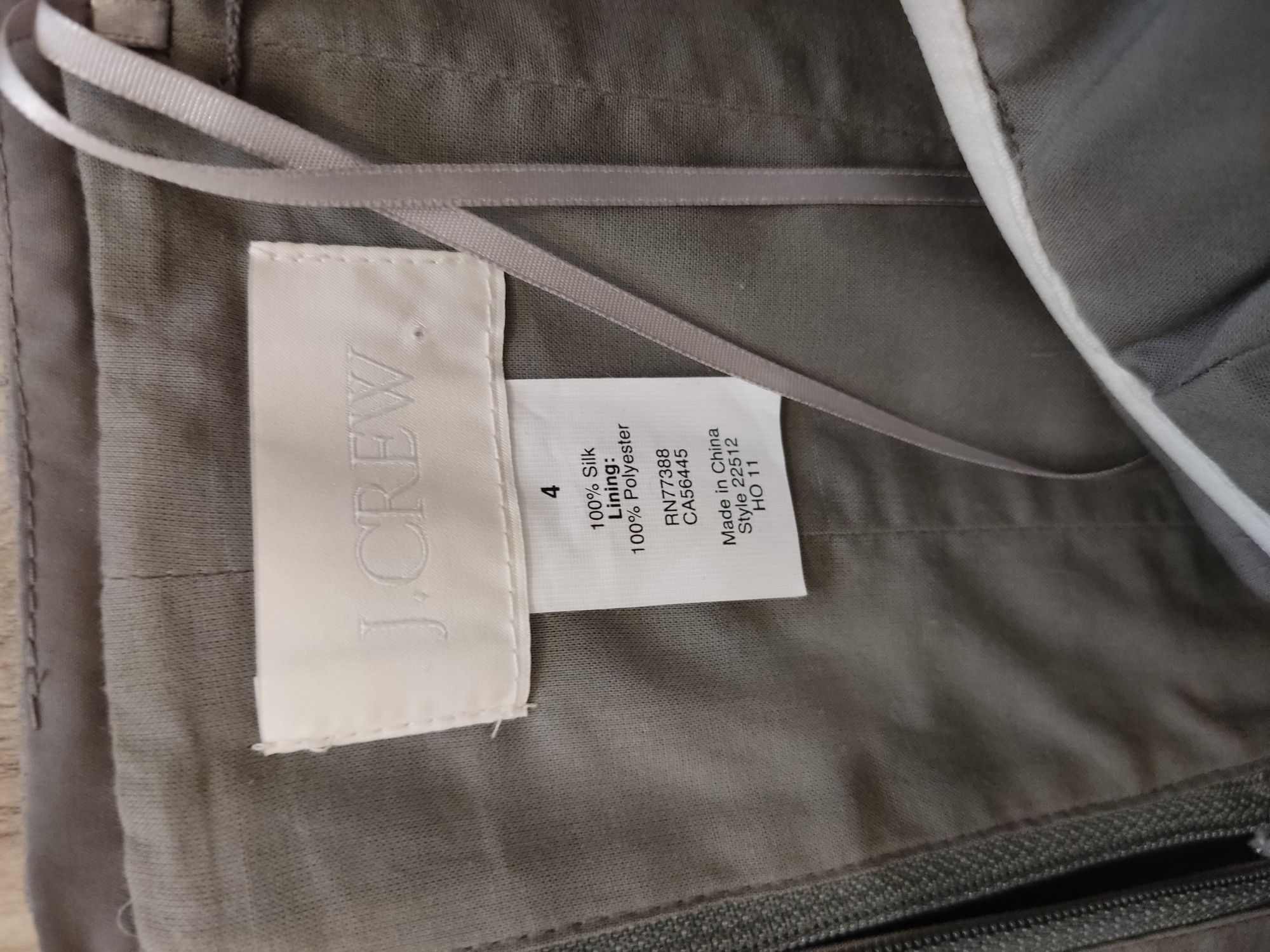 Rochie eveniment cocktail seara ocazie matase naturala J Crew