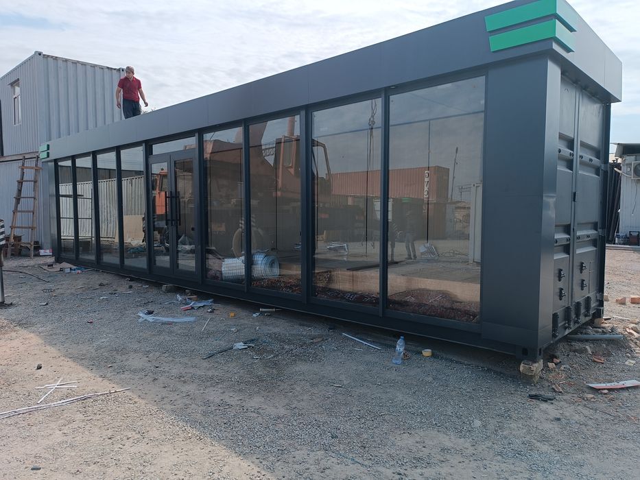 Konteyner domik magazin, ofis, sotuv bo'limi