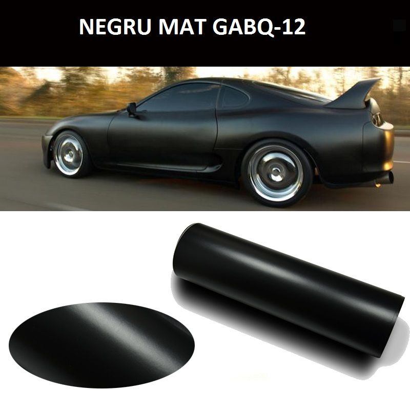 Folie auto negru mat 1m X 1.5m
