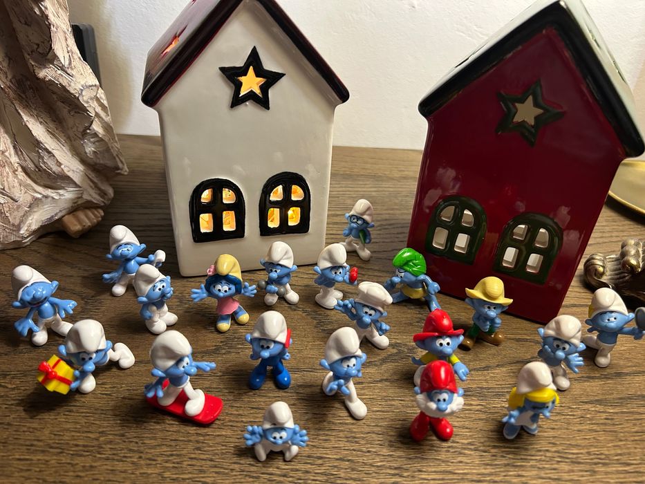 Ștrumfi originali Kaufland- colecția completă!