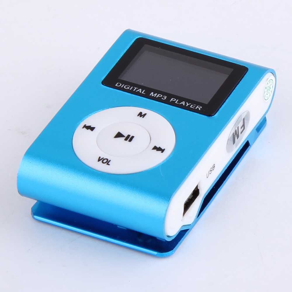 Мини Mp3 Player плеър Lcd Дисплей, алуминиев корпус, до 32GB Sd карта