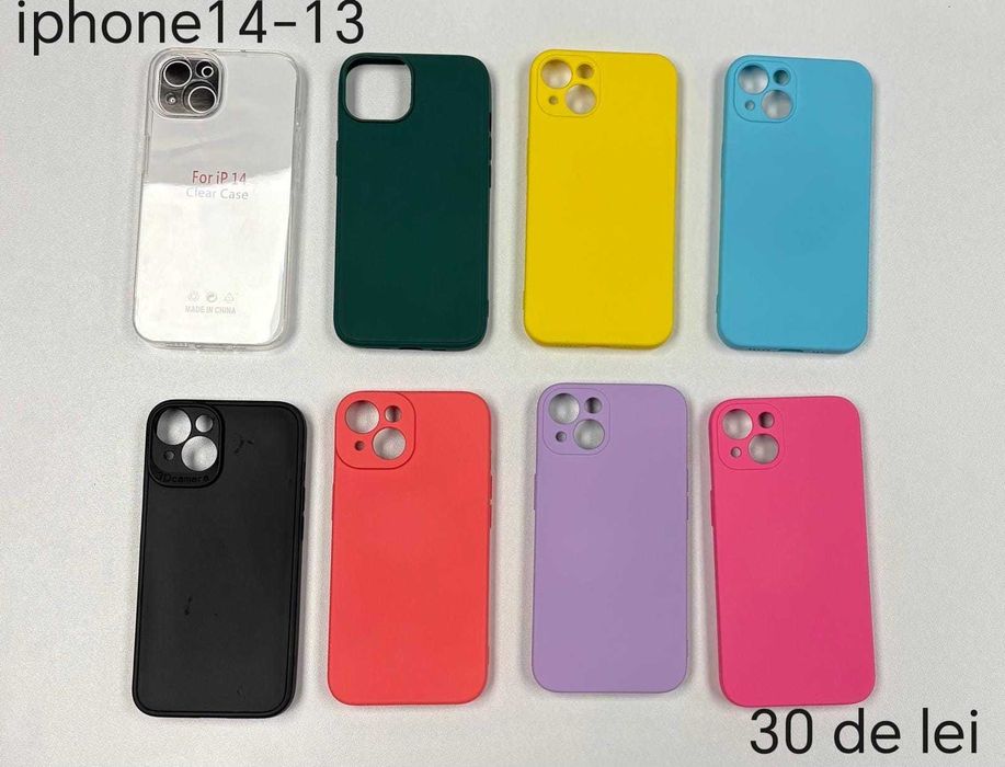 Huse, Folii, Cabluri iPhone 13 / 14 - Montaj gratuit folie