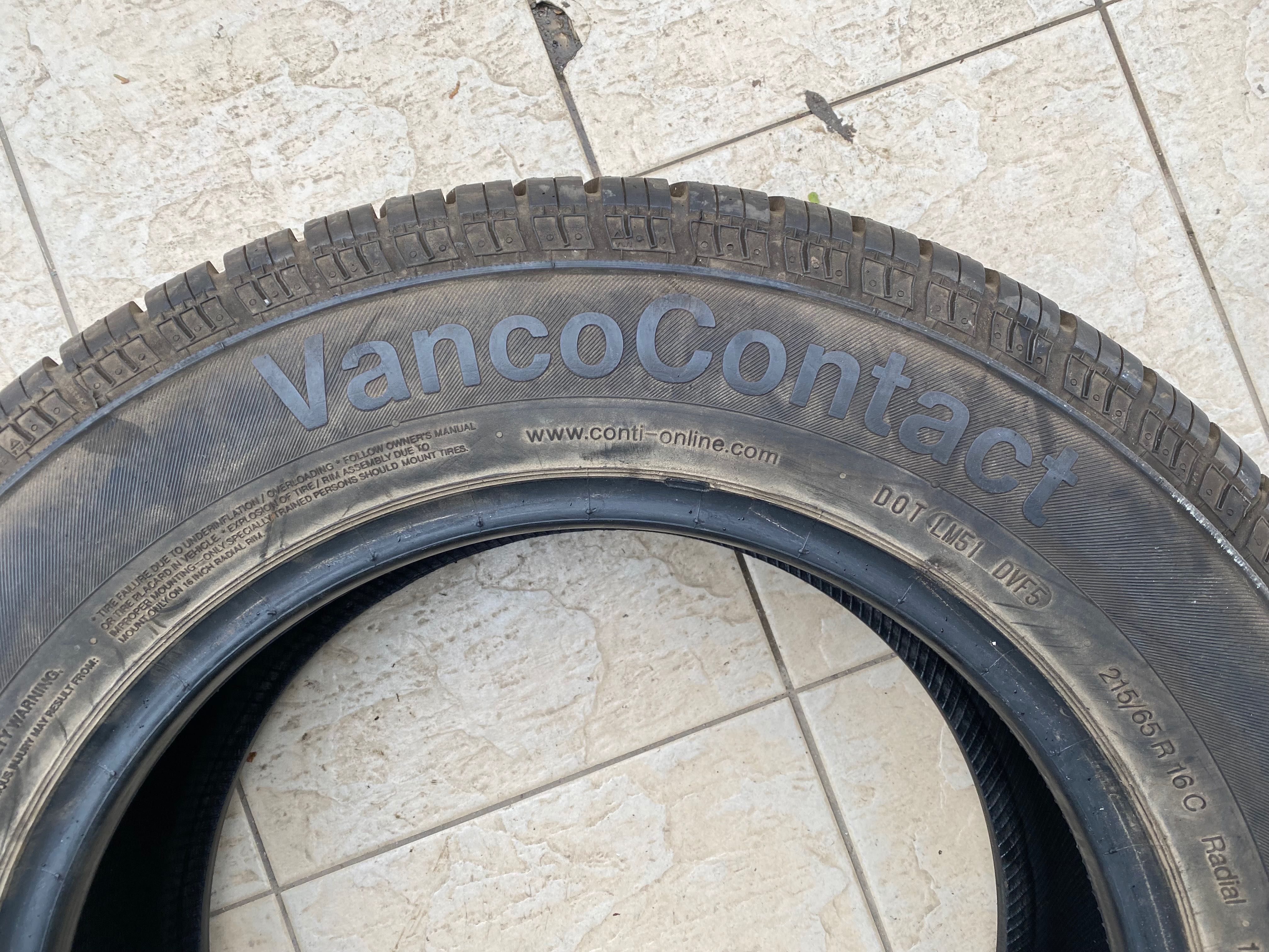 Гума летна бусова гуми 215/65/16 “ 102/100H Continental VancoContact