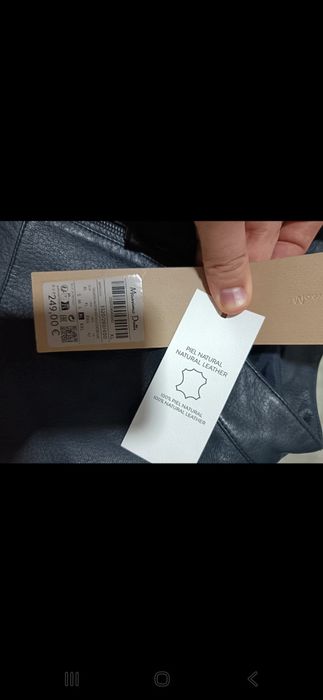 geaca barbati piele naturala XL Massimo dutti