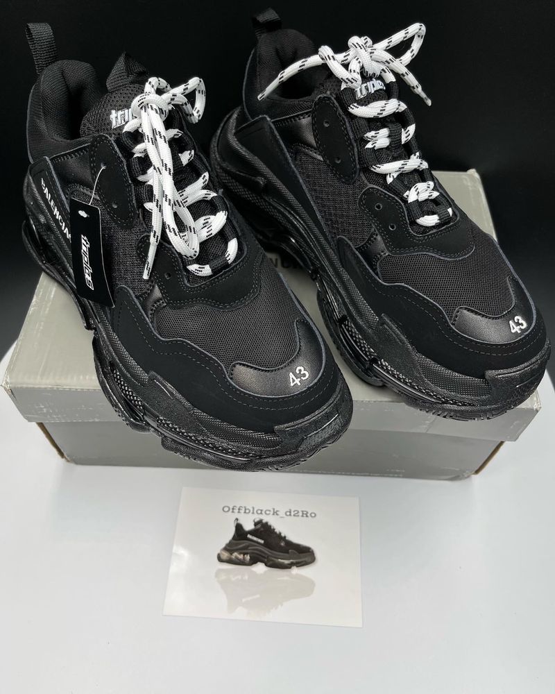 Balenciaga Triple S negru ** nr 36-45 ** livrare 24 h