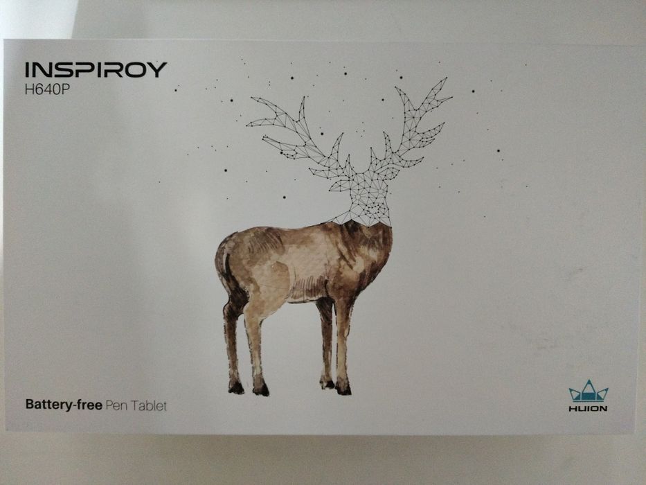 Графический планшет HUION H640P черный