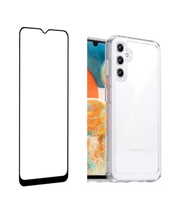 Samsung A51/A52/A53/A54/A55/A56 Pachet Husa Silicon si Folie Sticla