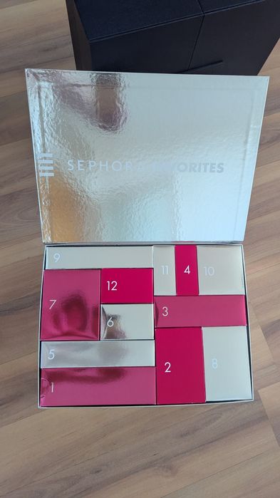 Кутии от Адвент календари  Lancome Sephora, Kiehl's