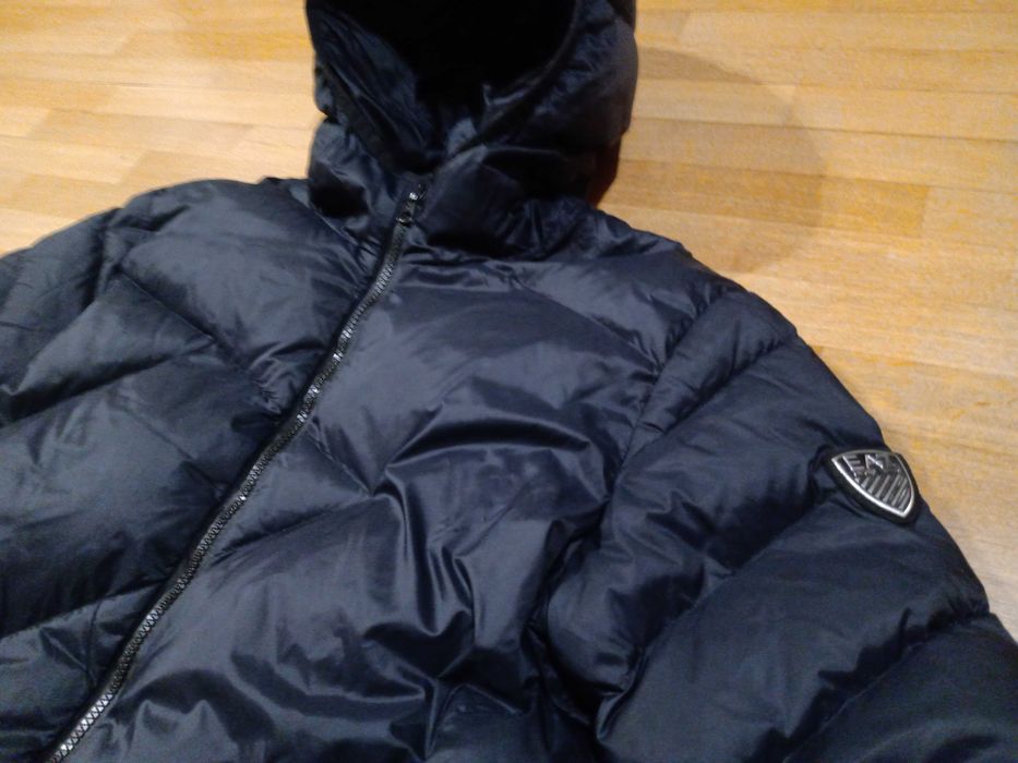 Emporio Armani EA7 пухено яке пухенка оригинал 90% пух