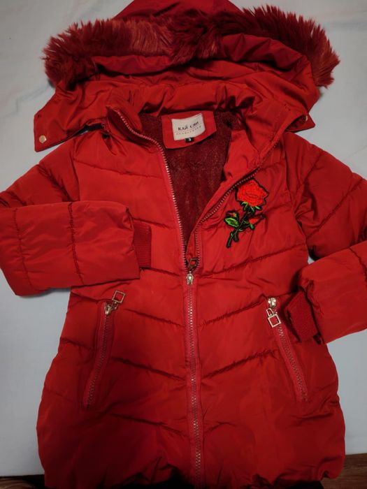 Дебело зимно яке за момиче