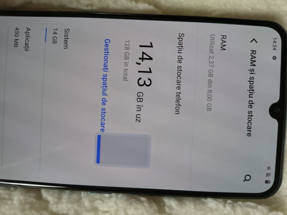 Telefon Vivo Y70 - 128 GB (Oxygen Blue)