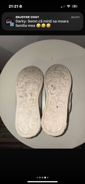 Dolce Gabbana Portofino 43 marime  white-grey