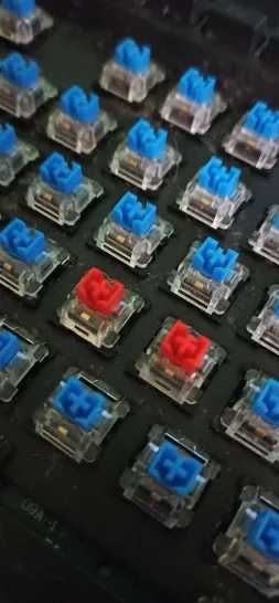 Tastatura Gaming Mecanica Redragon Magic Wand, RGB, Blue Switch, Negru