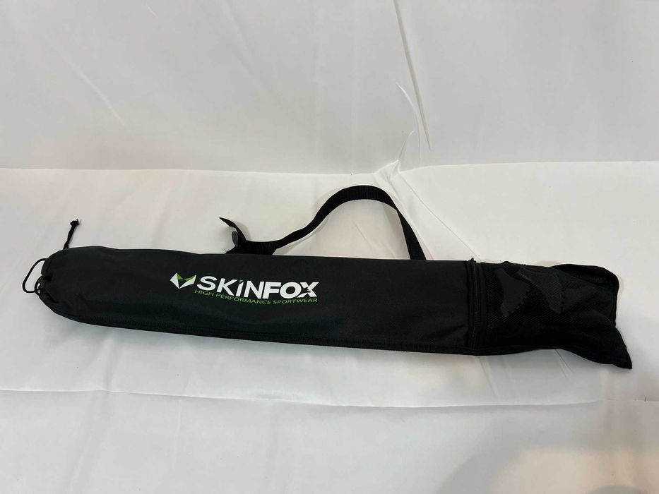 Bete schi ski trekking telescopice Skin Fox aluminiu 105-135cm green