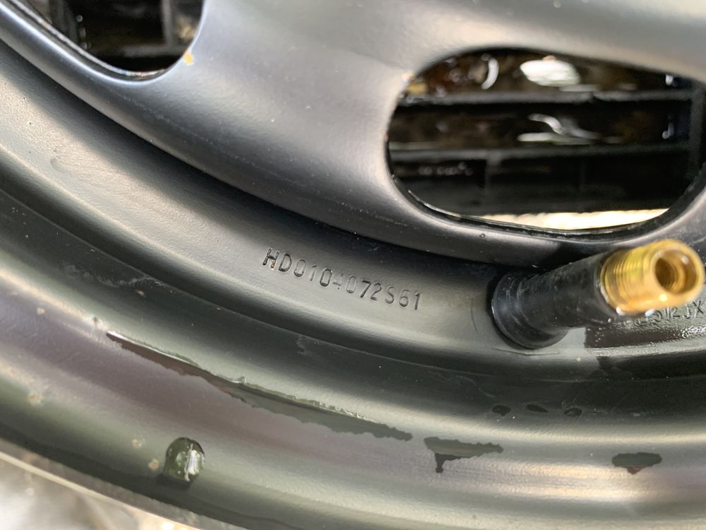 4бр.Оригинални железни джанти 14" 4x108 за Ford Fiesta,Focus,Ka,Fusion