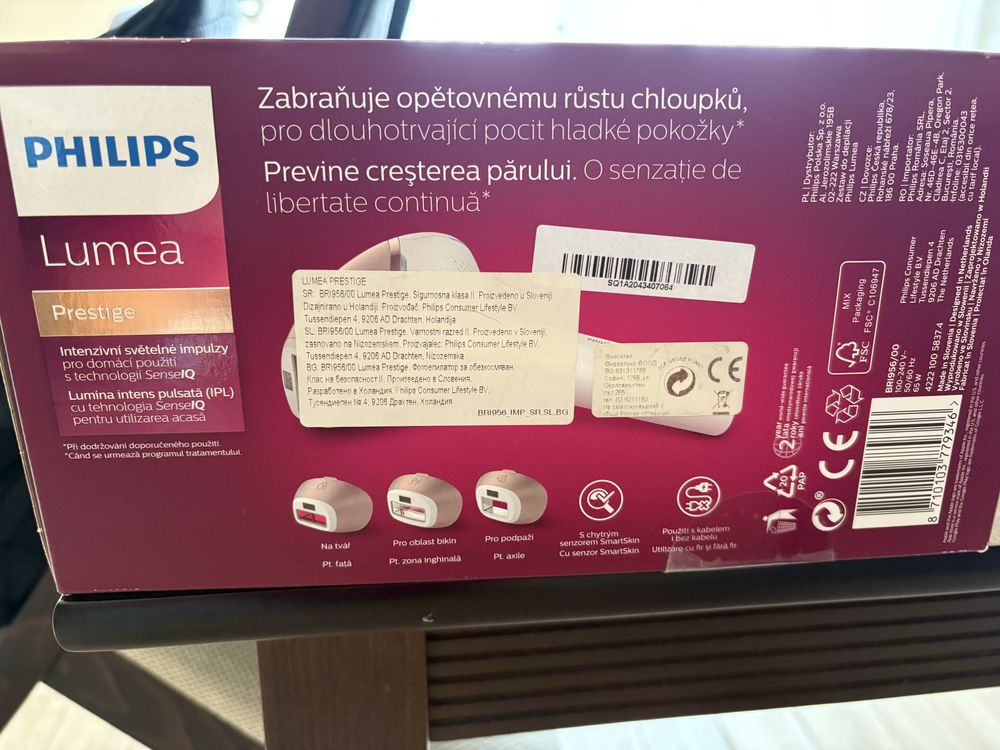Philips Lumea Prestige BRI956/00 фотоепилатор, IPL