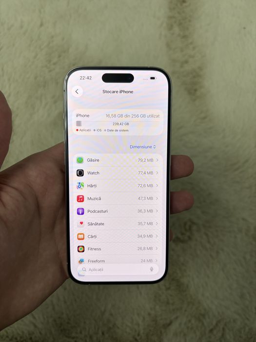 iPhone 15 Pro 256Gb White Titanium