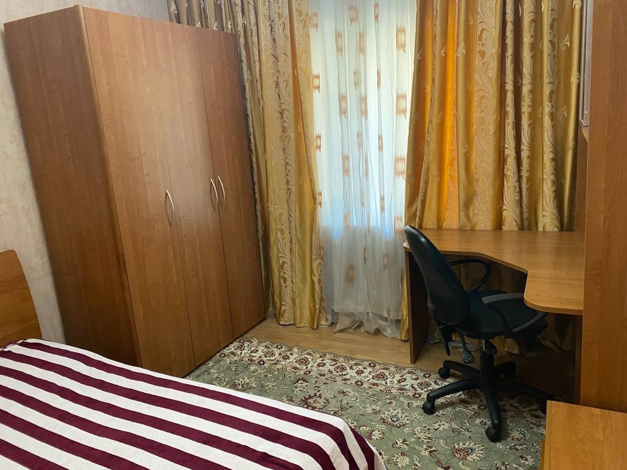 срочно сдаётся квартира юнус-абад 9-кварталь 3-комн 80м2 евро ремонт у