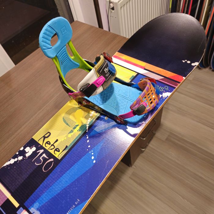 Placa snowboard Cygnus 150 cu legaturi Ride M