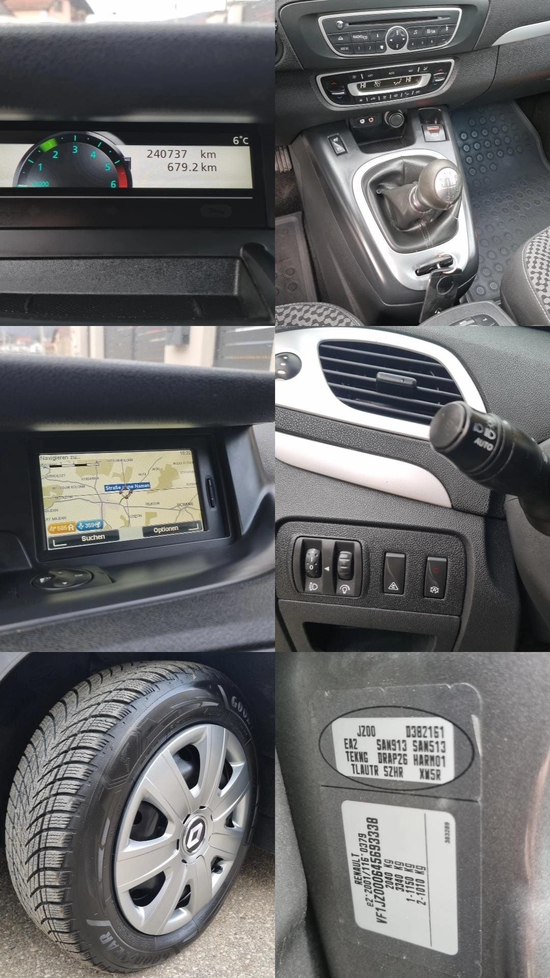 Vând Renault Scenic III Motor 1.6 DCi an 2011 euro 5