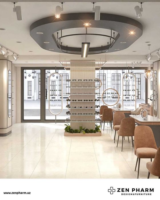 Мебель и витрины для оптики/ Optika do’konlari uchun mebel va vitrina