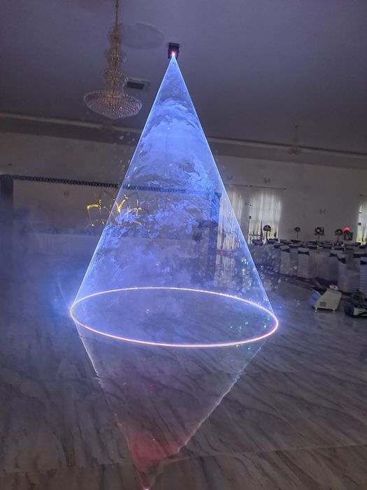 NOU Set complet nunta laser mașina de fum și mașina de fulgi de zapada