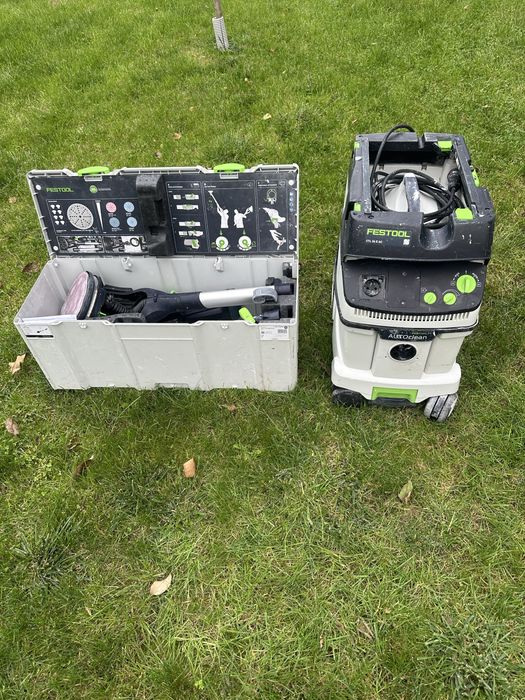 Girafa si aspirator festool