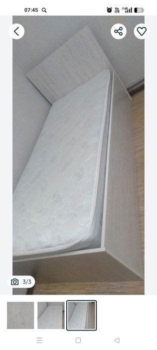 Детская кровать в хорошем состоянии