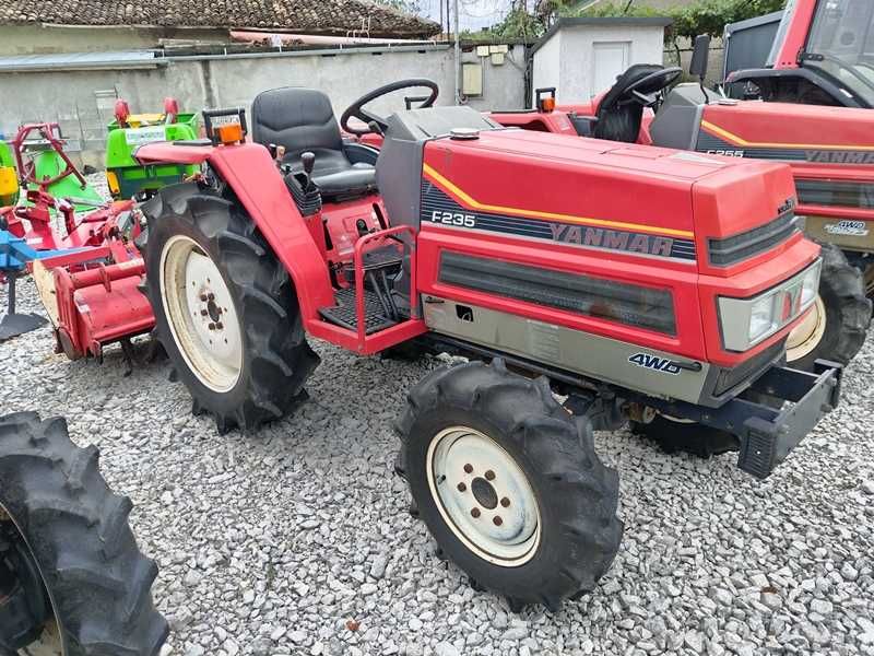Японски трактор YANMAR F235 23 к.с. 4WD с фреза - ДЖЕЙ ТРЕЙДИНГ