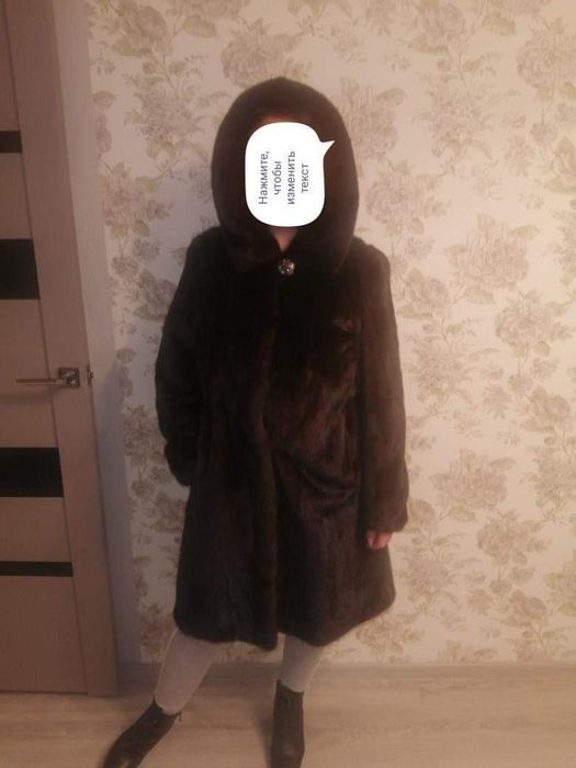 Продам цельную норковую шубу