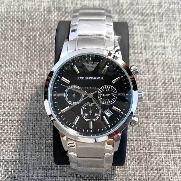 CEAS Armani Premium Black Chronograph Elegant -NOU 2025 !! Superb !!