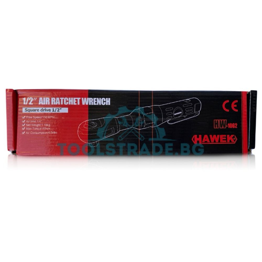 Пневматична тресчотка 1/2” 80Nm HAWEK