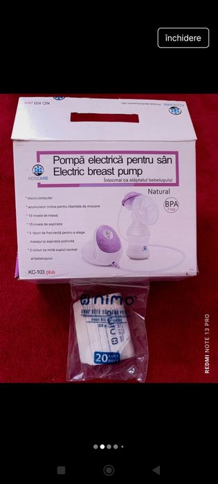 Pompa sâni electrica