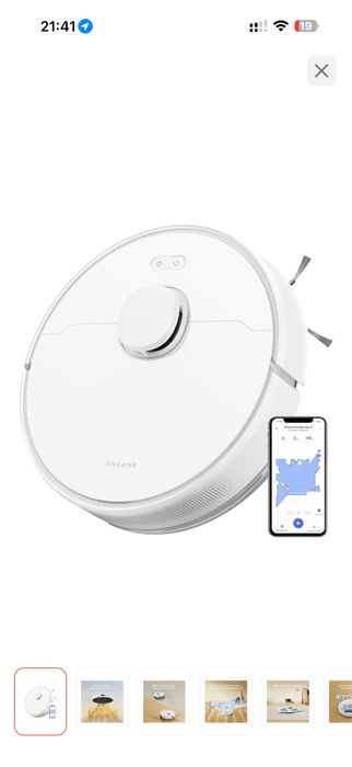 Робот-пылесос DREAME D9 Max Gen 2 RLD34GA белый