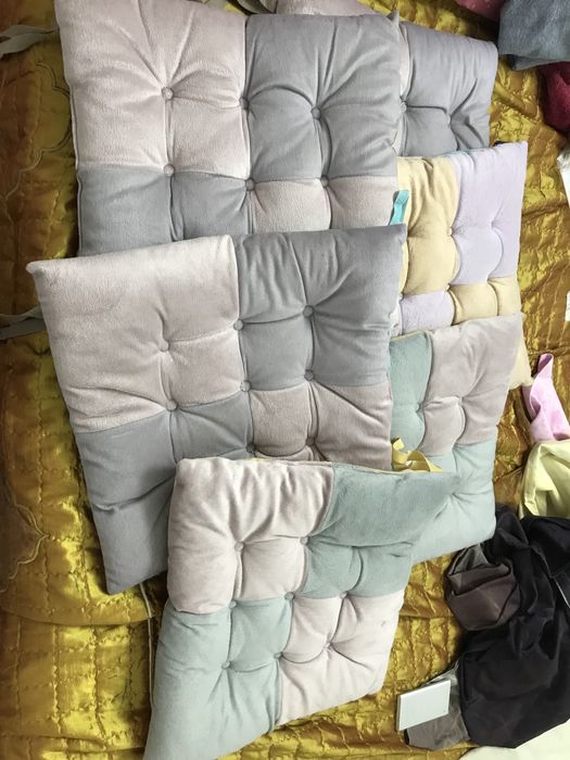 Подушки, декоративные подушки для стульев, дивана