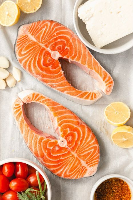 Стейки норвежской семги