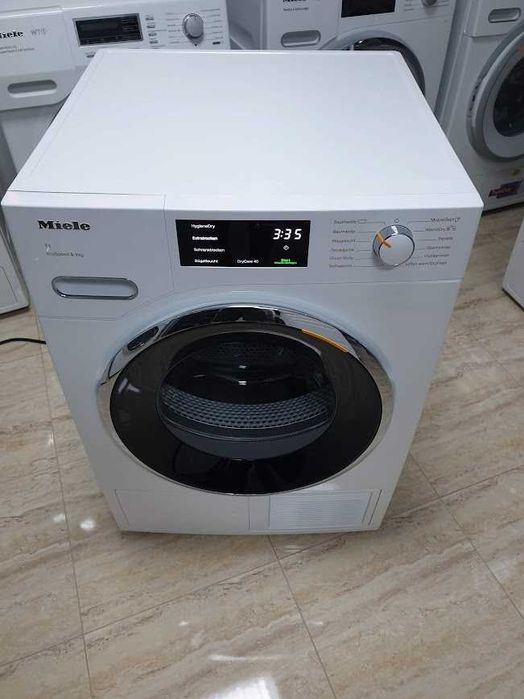 9кг Wi-Fi - Miele T1 Сушилня с Термопомпа и Аларма Миеле 12м Гаранция