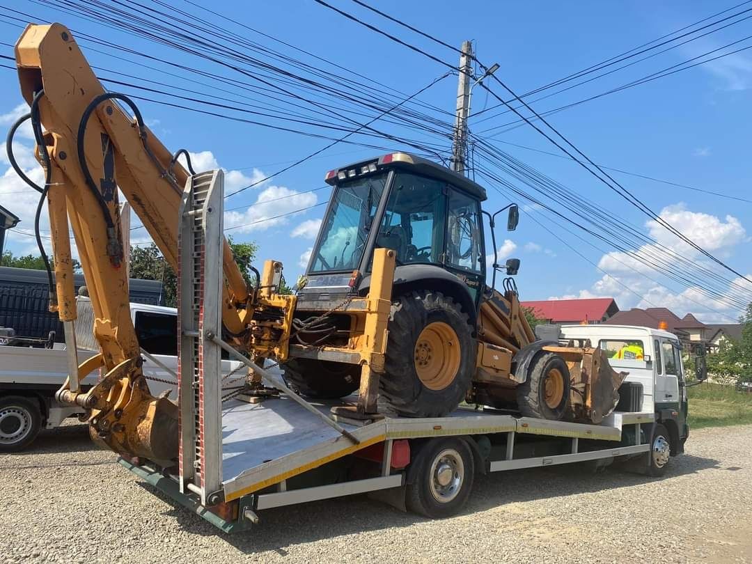 Transport utilaje și tractări auto