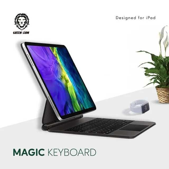 iPad A16/10/11 Green Lion Беспроводной Чехол Клавиатура. Есть доставка