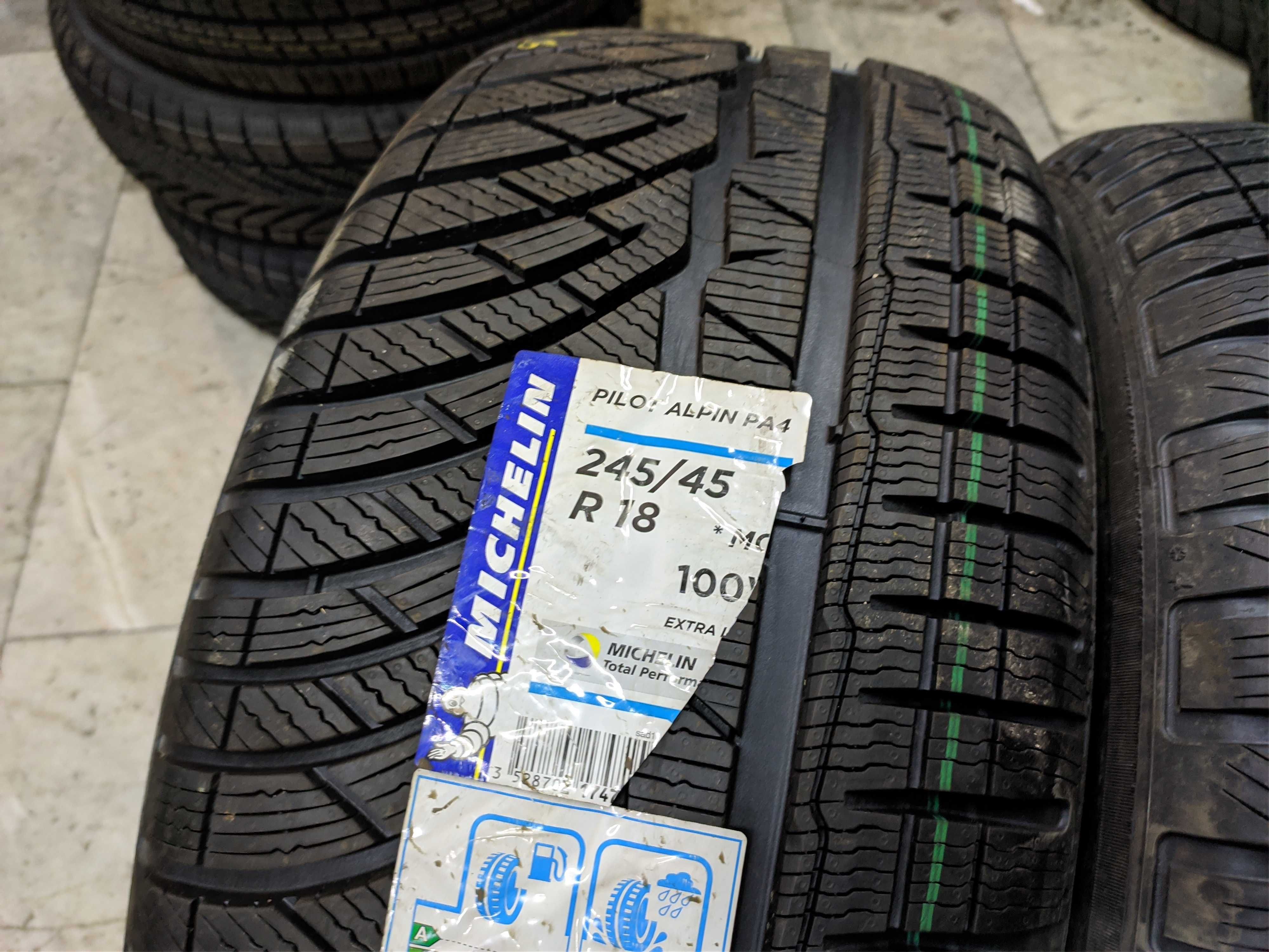 2бр Нови зимни гуми 245 45 18 - Michelin