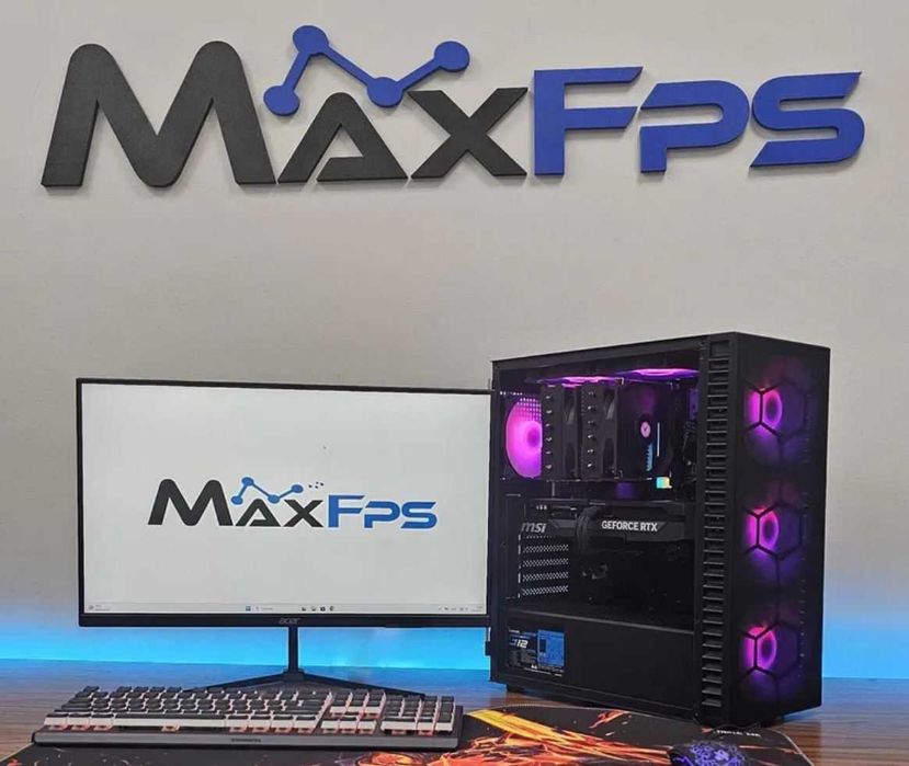 Геймърски компютър! RX 6700 , Ryzen 5 5600 ,16GB RAM/Нов+Гаранция!