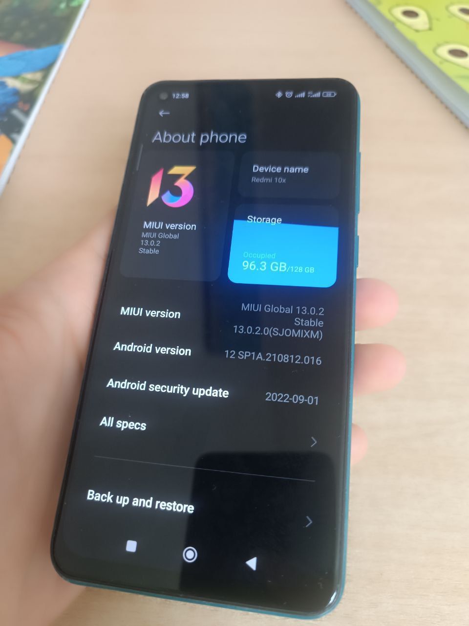 Red mi note 9 ideal