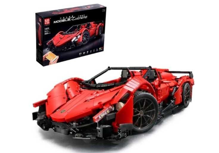 Mould King 13079 Lamborghini, 2538 деталей, ПДУ и свет